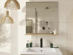 TIGO - Espejo de baño con estante tigo 60x61,5 cm
