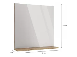 TIGO - Espejo de baño con estante tigo 60x61,5 cm