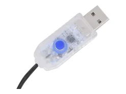 Tira de luces 400 LED interior exterior blanco frío 40 m