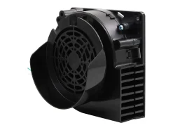 Hot vidaxl Tira de luces con 110 LED y ventilador 1100 cm Negro