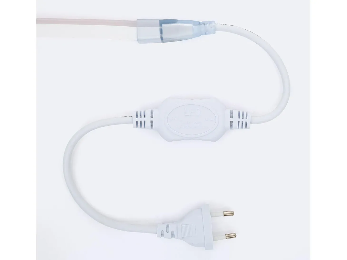 Tira LED Neón Regulable 220V SFLEX8 8W/m Corte 100cm IP65 a Medida Blanco Cálido 2 m