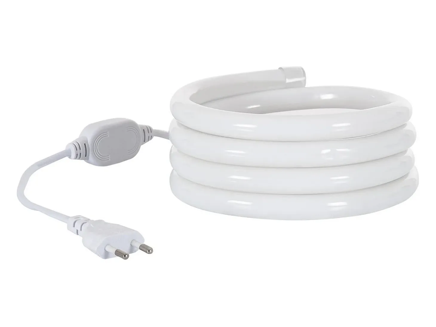 Tira LED Neón Regulable 220V Rojo Circular 360 9W/m Corte 100cm IP67 a Medida 4 m