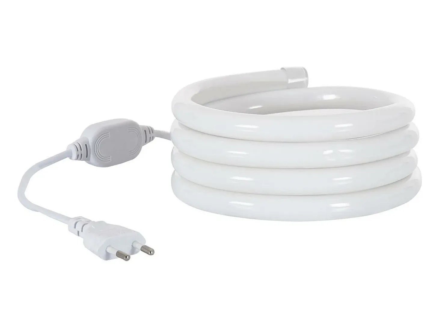 Tira LED Neón Regulable 220V Rojo Circular 360 9W/m Corte 100cm IP67 a Medida 4 m