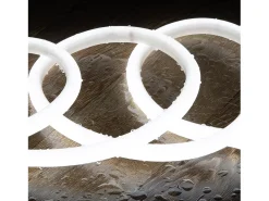 Tira LED Neón Regulable 220V Circular SFLEX14 8W/m Corte 100cm IP65 a Medida Blanco Frío 15 m