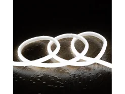 Tira LED Neón Regulable 220V Circular SFLEX14 8W/m Corte 100cm IP65 a Medida Blanco Frío 15 m