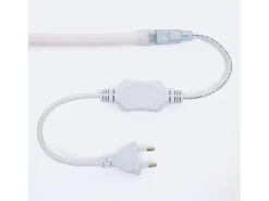 Tira LED Neón Regulable 220V Circular SFLEX17 8W/m Corte 100cm IP65 a Medida Rosa 25 m