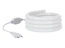 Tira LED Neón Regulable 220V Amarillo Circular 360 9W/m Corte 100cm IP67 a Medida 5 m