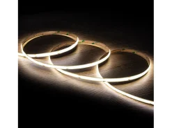 Tira LED 24V COB 320 LED/m Bobina 20m 11W/m 1100lm/m Ancho 8mm Corte 10cm IP20 CRI90 4000K Blanco Neutro