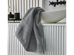 Toalla de baño TODAY Essential Gris Acero 70 x 130 cm