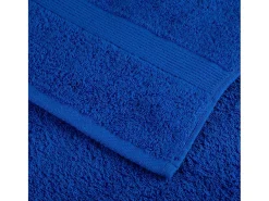 Toallas de baño 2 uds 100% algodón azul 100x150 cm 600 gsm ES602999