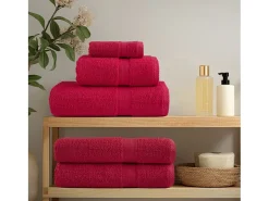Toallas de baño 10 uds 100% algodón verde 100x150 cm 600 gsm ES909844