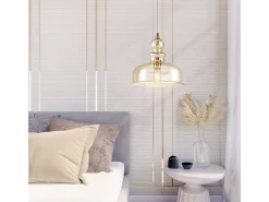 Maytoni Lámpara Suspendida^Tone Lámpara Colgante Techo Dome , 1 Luz, E27 Bronce