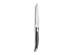Lou Laguiole Cubierto^Tradition Gris Oscuro - Bloque 6 cuchillos carne Gris antracita