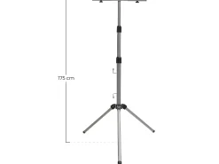 Trípode Telescópico con 2x20W Proyectores LED de Exterior Orientable Aluminio 4000K 7hSevenOn Outdoor