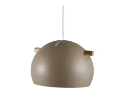 New Venture Home Tubbie suspensión de acero beige con 1 pantalla Marru00f3n