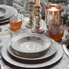 Outlet Vajilla 18 Piezas Frost Porcelana Gris
