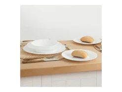 Sale Luminarc Vajilla Amario 12 piezas 4 servicios vidrio opal Blanco