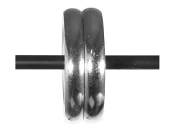 Varillas de Cortinas Dobles SucceBuy, Longitud Ajustable de 91.4-182.9 cm, para Salones, Dormitorios, Baños