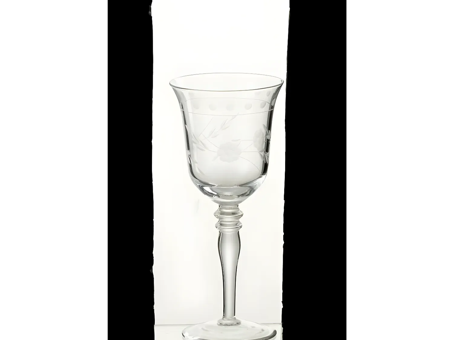 J-Line Vaso^Vaso de vino de vidrio 8 Transparente