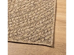 Veno Alfombra ZIZUR apariencia de yute interior y exterior 120x170cm
