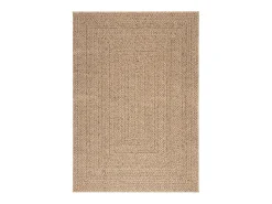 Sale Garden Furniture Veno Alfombra ZIZUR apariencia de yute interior y exterior 120x170cm Marru00f3n
