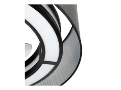 Ventilador Dc Anastasia Negro Led 3 Temperaturas Mando Distancia