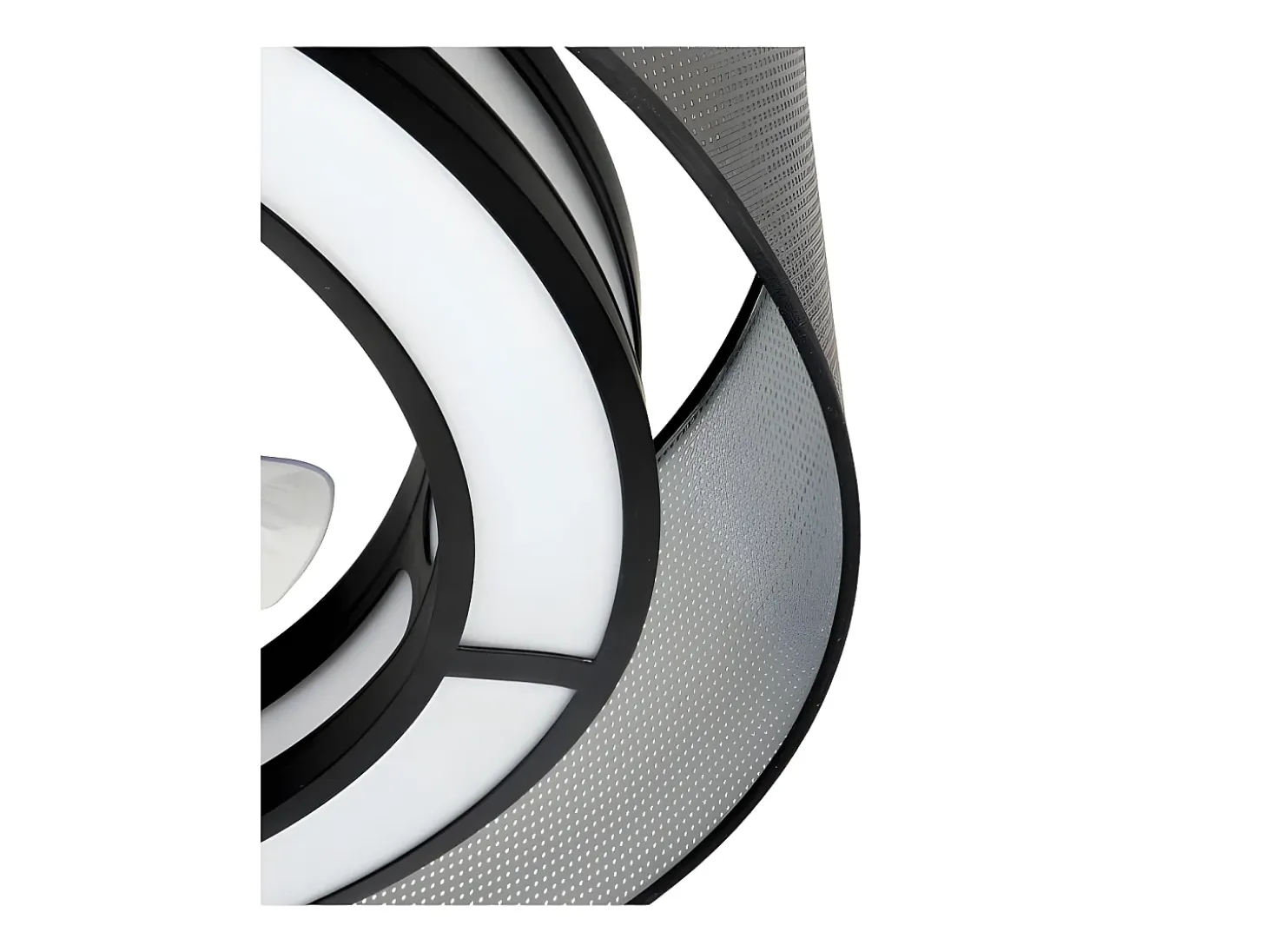 Ventilador Dc Anastasia Negro Led 3 Temperaturas Mando Distancia