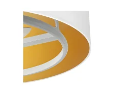 AKUNADECOR Plafón^Ventilador Dc Anuska Led 6 Velocidades 3 Colores Blanco