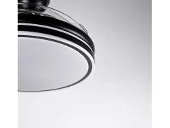 Ventilador Dc Asgard Led Negro 4 Aspas Con Memoria Color