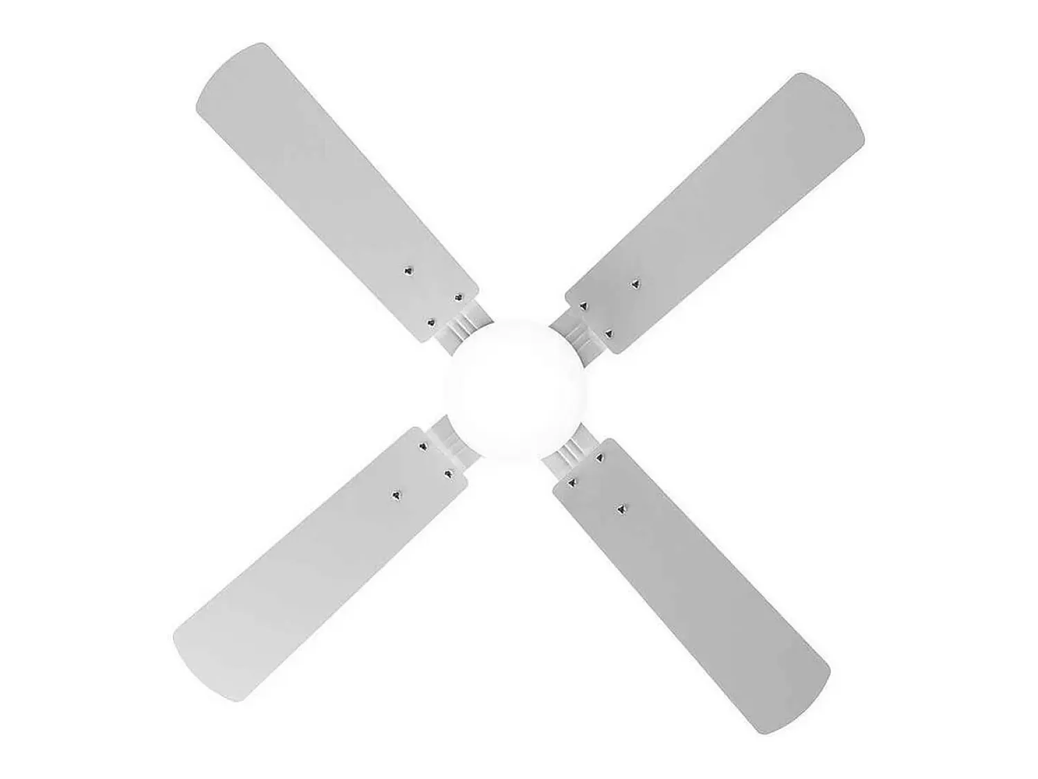 AKUNADECOR Plafón^Ventilador Dc Hupe Led Cct Regulable Y Control Remoto Blanco