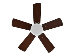 Ventilador Dc Marta Dorado Y Led Integrado 36w Memoria Color