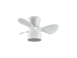 Ventilador Dc Olga Blanco Led Memoria Color Temperatura Regulable