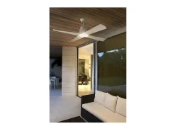 Ventilador Dc Typhoon Blanco Control Remoto 6 Velocidades Faro