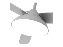 AKUNADECOR Plafón^Ventilador Dc Umi Led 3 Temperaturas Y Control Remoso Gris