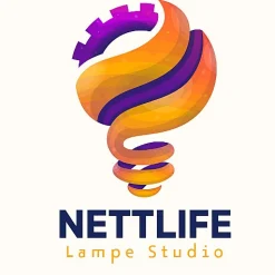 Ventilador de techo NETTLIFE con iluminación y control remoto LED 23W regulable silencioso 70CM verano/invierno temporizador de 6 velocidades