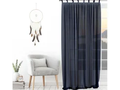 Visillo con nudos 135x250 cm SPIRIT storm