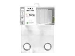 Best Soleil d'ocre Visillo con ojales 280X250 cm LOUIS, por Blanco