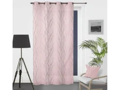 Visillo con ojales 135x250 cm LIANE gris, por Soleil d'Ocre