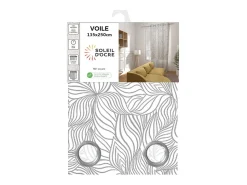 Visillo con ojales 135x250 cm LOUANE, por Soleil d'Ocre