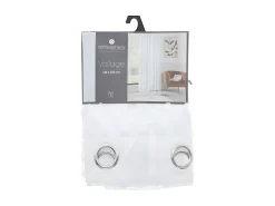 Clearance Atmosphera Visillo de jaquard limpio Blanco