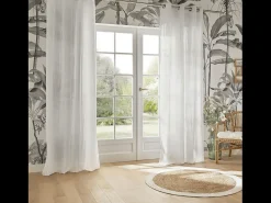 Atmosphera Ropa De Casa^Visillo liso con ojales Blanco