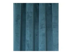 Hot Atmosphera Visillo opaco de terciopelo 140 x 260 cm Azul