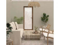Soleil d'ocre Visillo para puerta ventana 70x200 cm CELIA taupe, de Topo