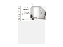 Soleil d'ocre Ropa De Casa^Visillo para puerta ventana 70x200 cm DOLLY , by Blanco