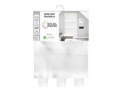 Soleil d'ocre Ropa De Casa^Visillo para puerta ventana 90x200 cm LOUIS, por Blanco