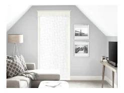 Soleil d'ocre Ropa De Casa^Visillo para puerta ventana 70x200 cm LUC, por Blanco