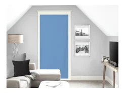 Soleil d'ocre Ropa De Casa^Visillo para puerta ventana 70x200 cm DOLLY Azul