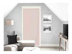 Visillo para puerta ventana 70x200 cm DOLLY rosa