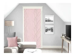 Visillo para puerta ventana 90x200 cm LIANE rosa, por Soleil d'ocre