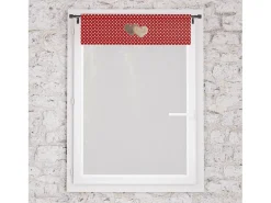 Visillo para ventana puro algodón 60x90 cm LOVE tint